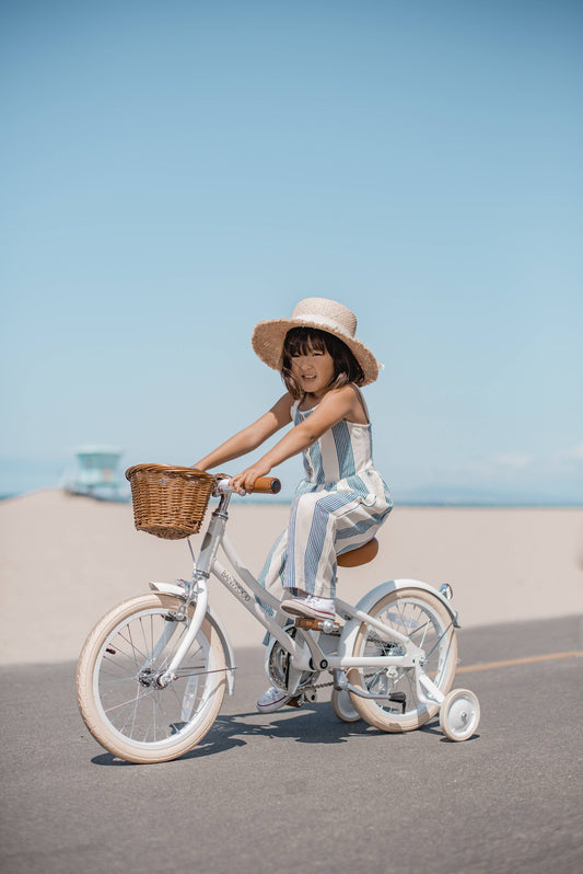 BANWOOD 16" CLASSIC BIKE VINTAGE - WHITE