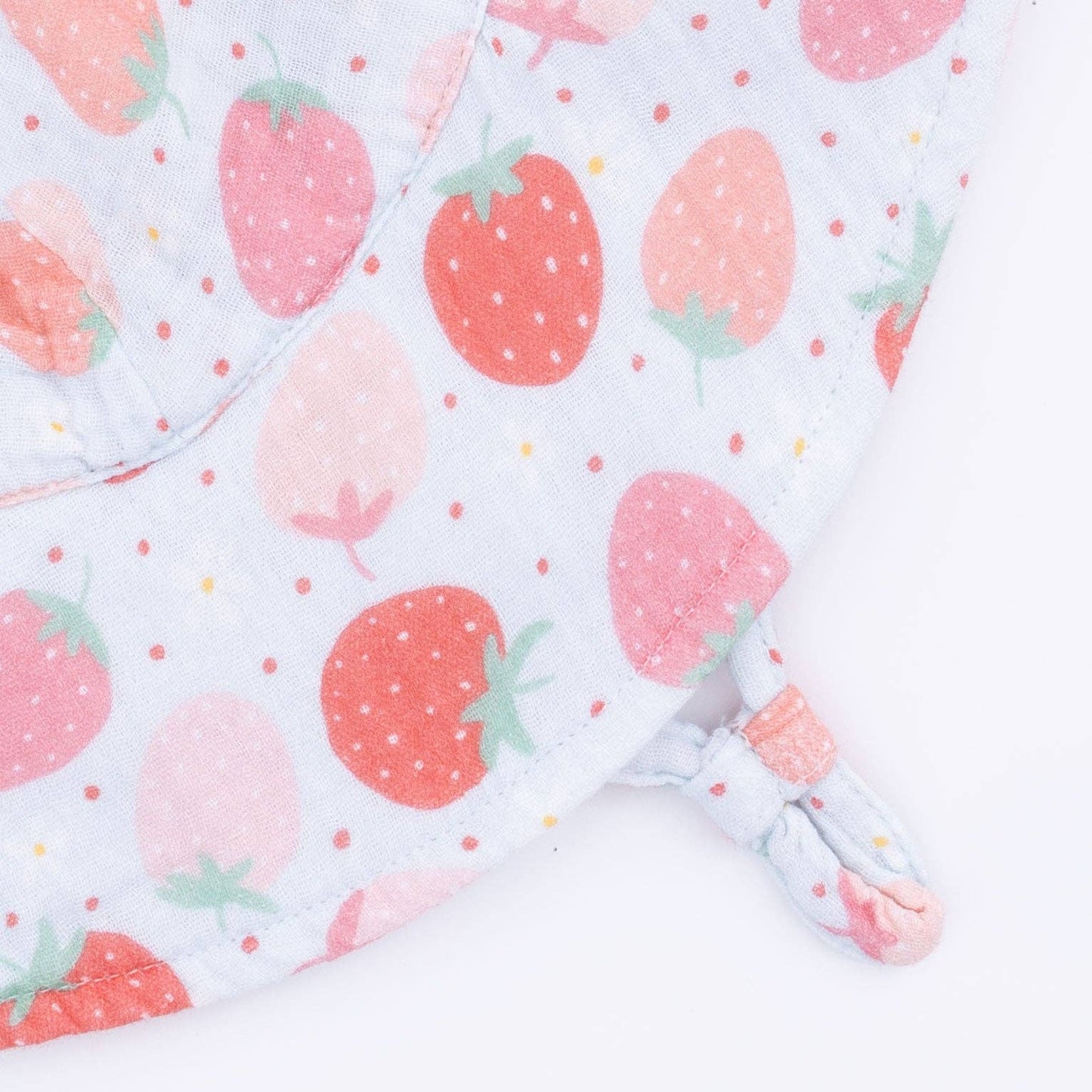 Strawberry Bliss - Wide Brim Sun Hat