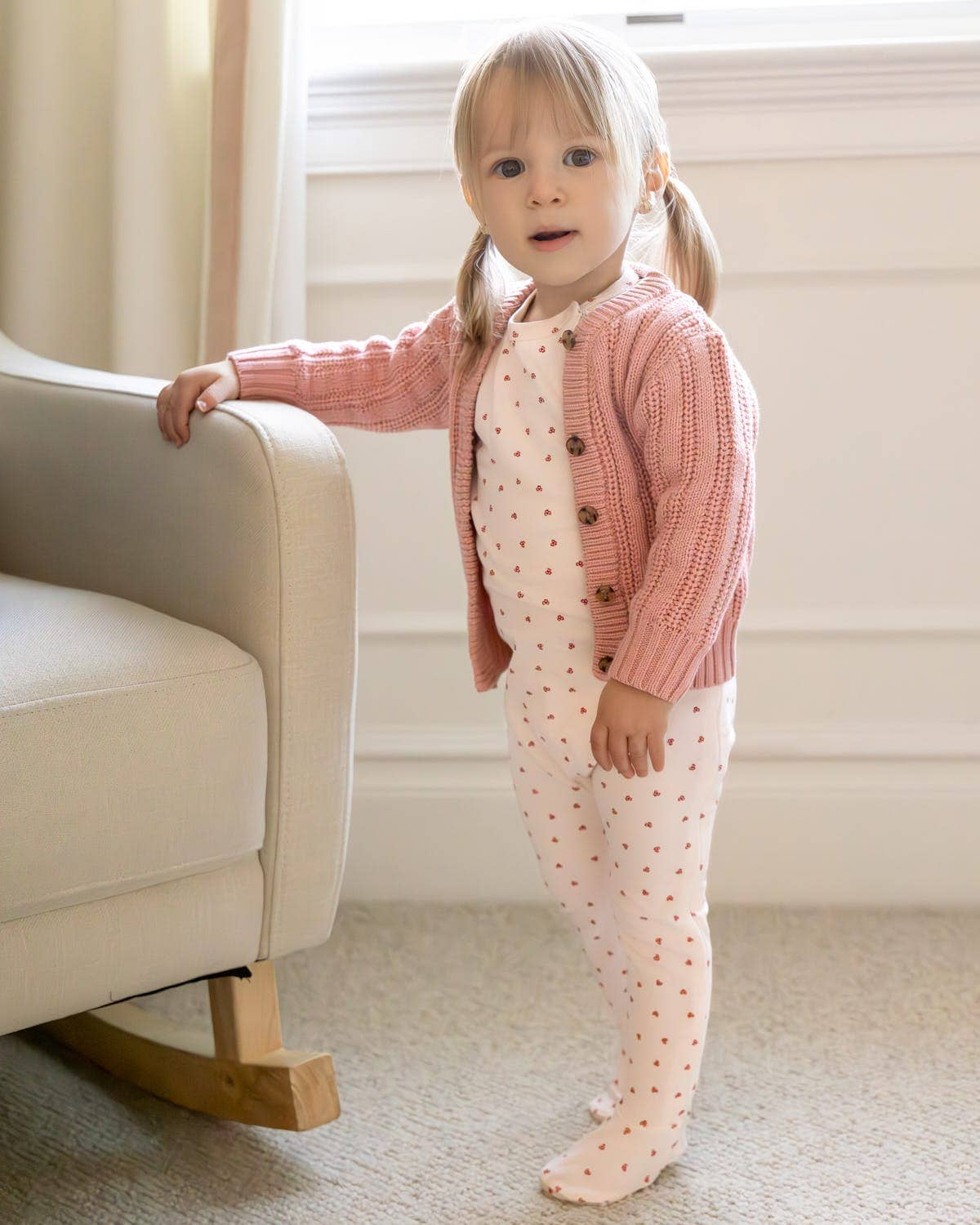 Cozy Oversized Cardigan: Blue / 12-18 Months