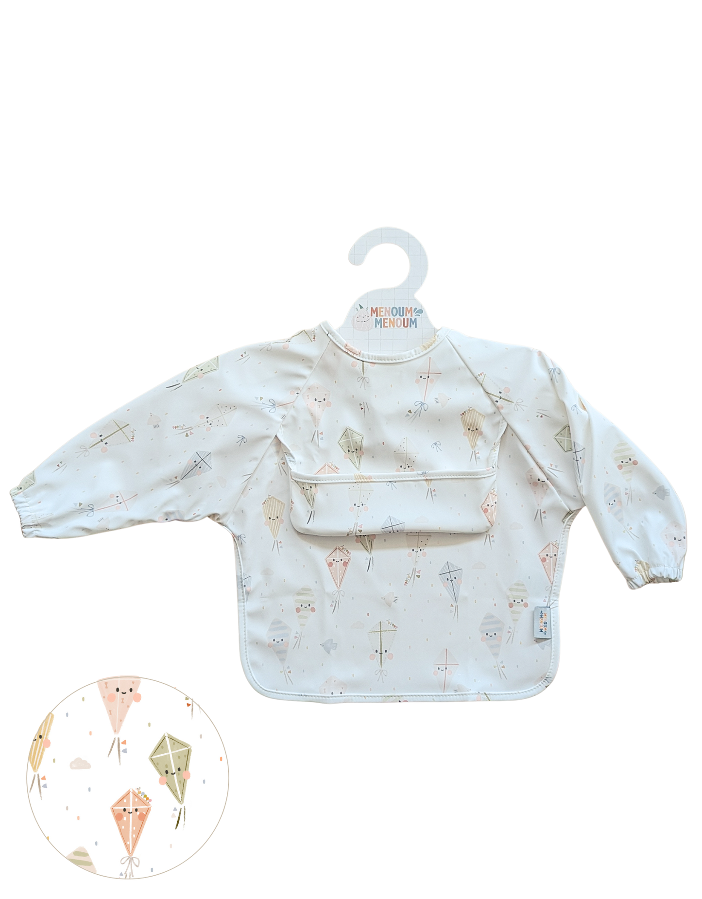Long sleeves Bib - Kite - Menoum Menoum