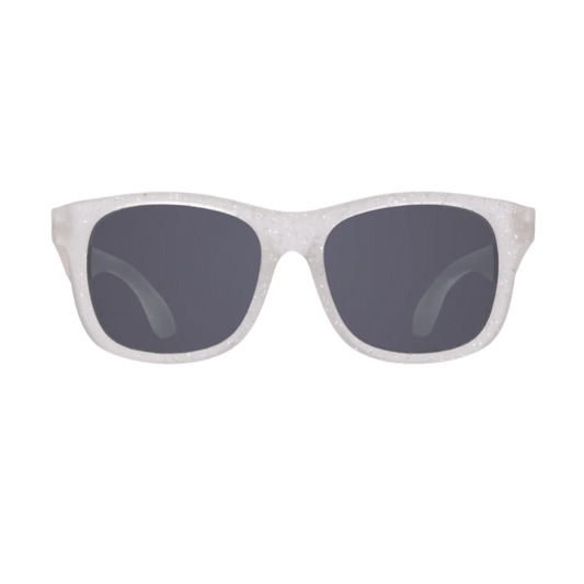 Silver Shimmer Navigator Sunglasses for Babies and Kids