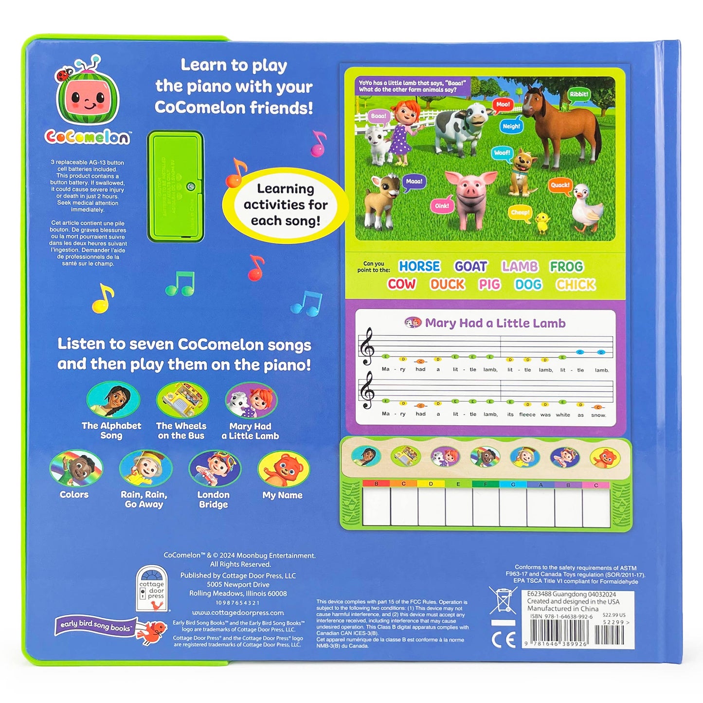 CoComelon Sing-Along Piano Songs