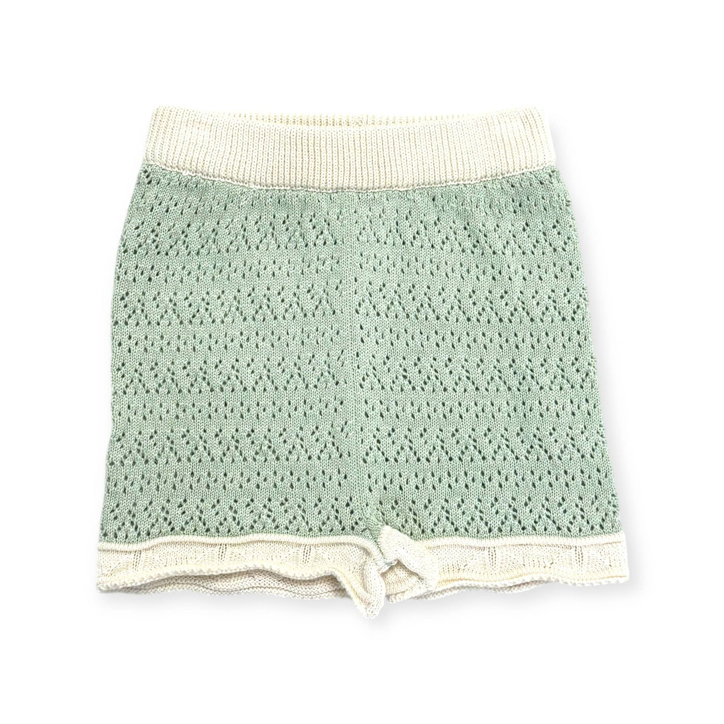 Poppy Textured Baby Tank & Shorts Set (Organic Cotton)