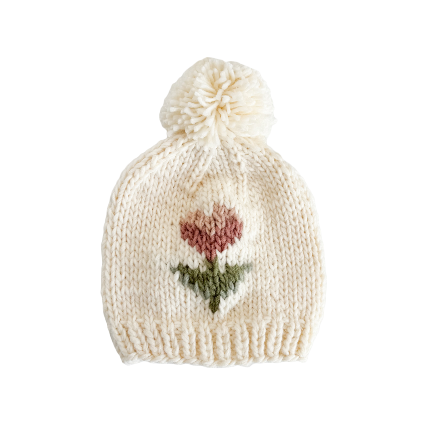 Tulip Flower Hat Baby Kid Beanie Fall Spring Matching: S; 6-24M