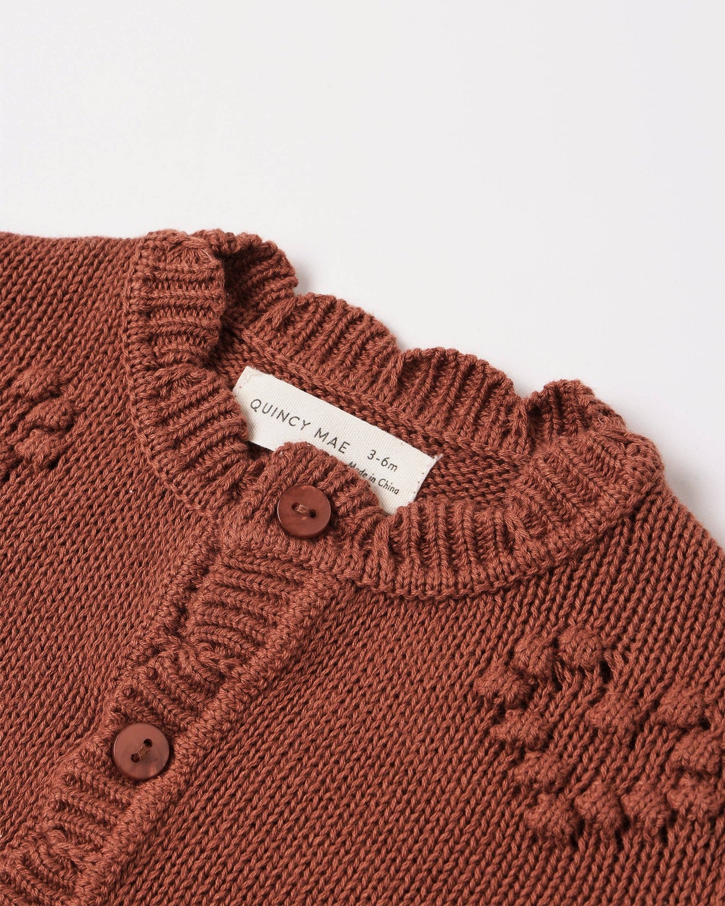 Knit Cardigan - Red