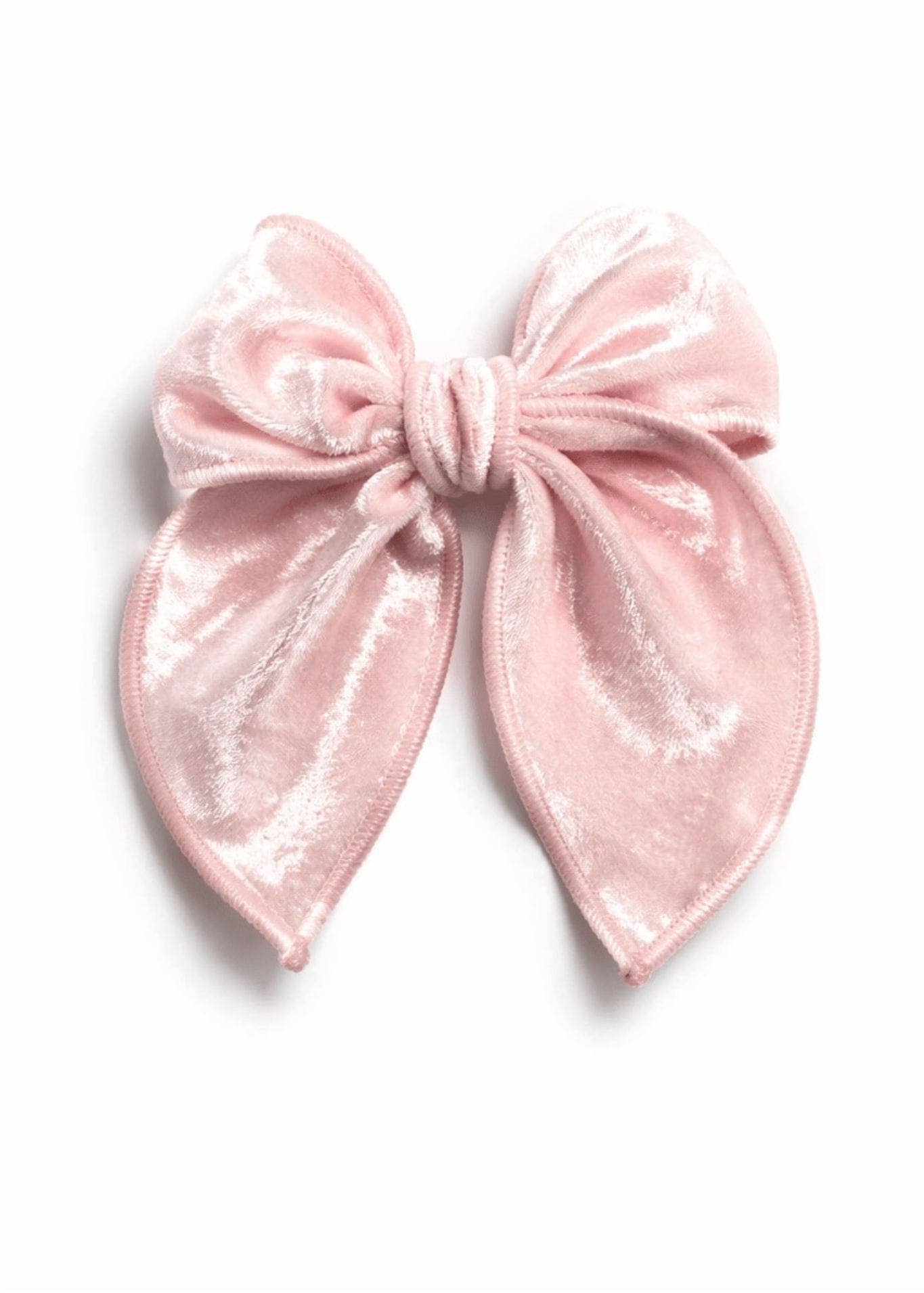 The Ballet Slipper Lauren Velvet Bow