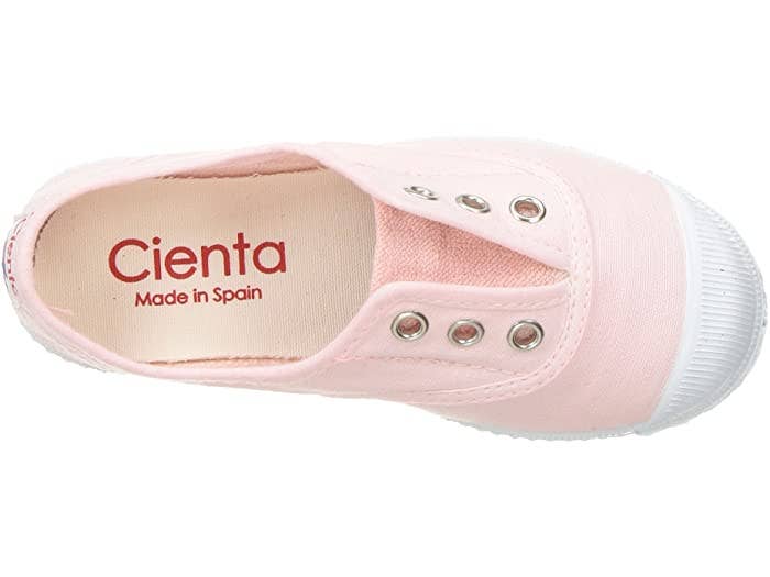 Cienta 70997.41 Pink Canvas Laceless Sneaker