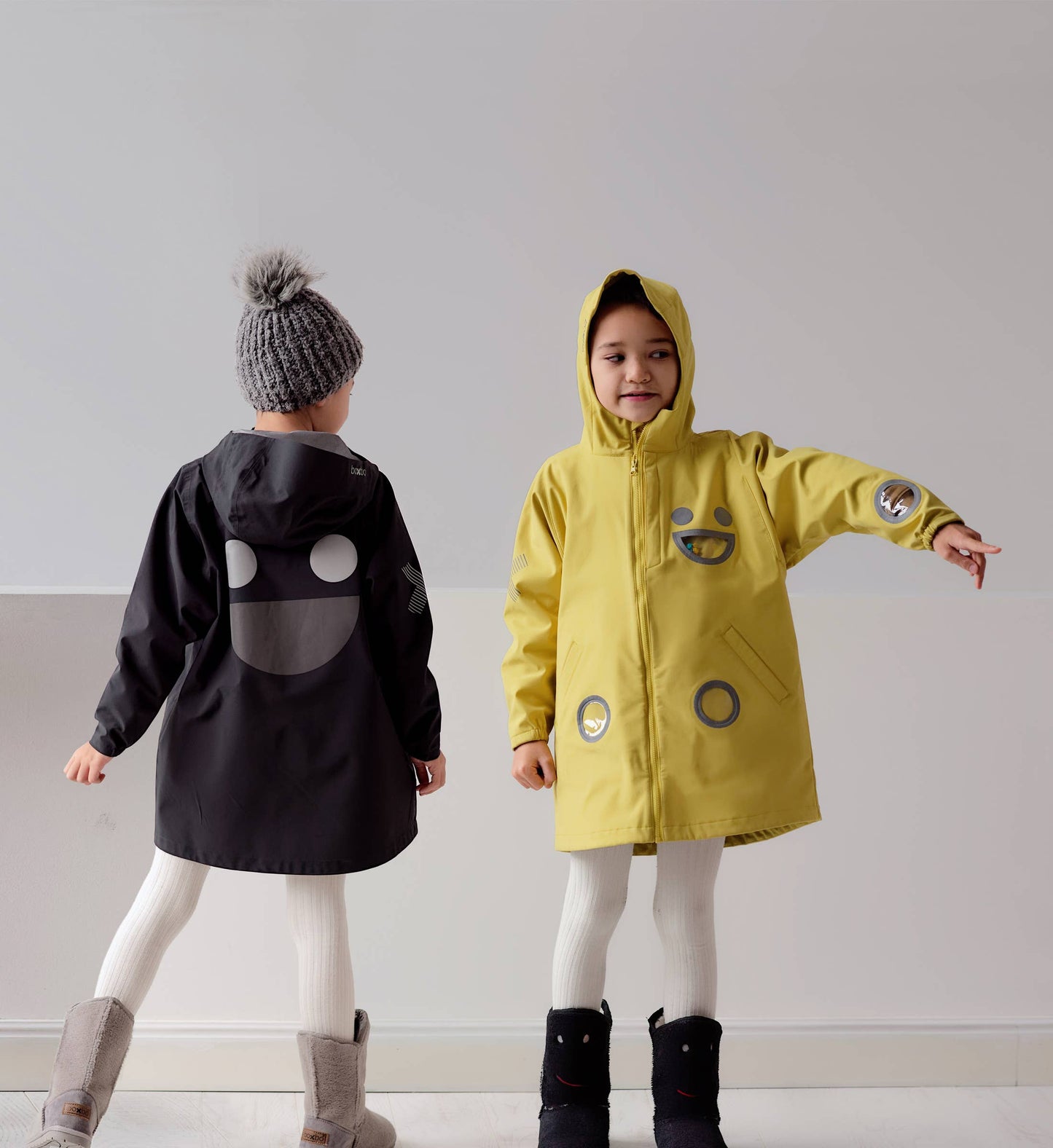 WISTITI Windbreaker Rain Jacket - Yellow