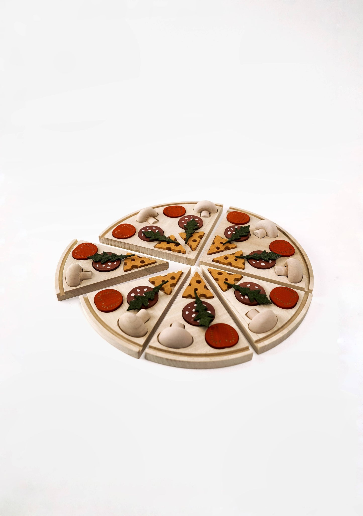Wooden Pizza Toy