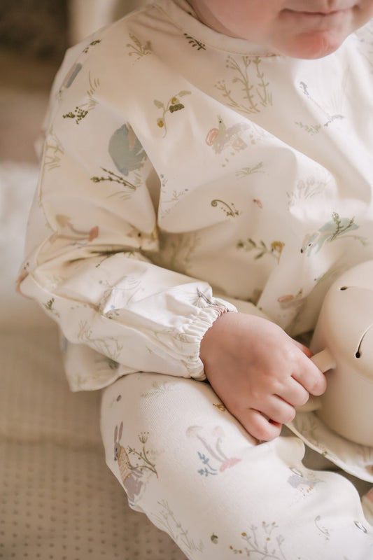 Water-Repellent Baby Smock - Forest Fable