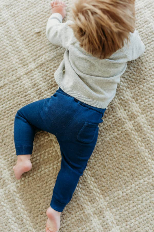 Pocket Baby Pants Sweater Knit (Organic)