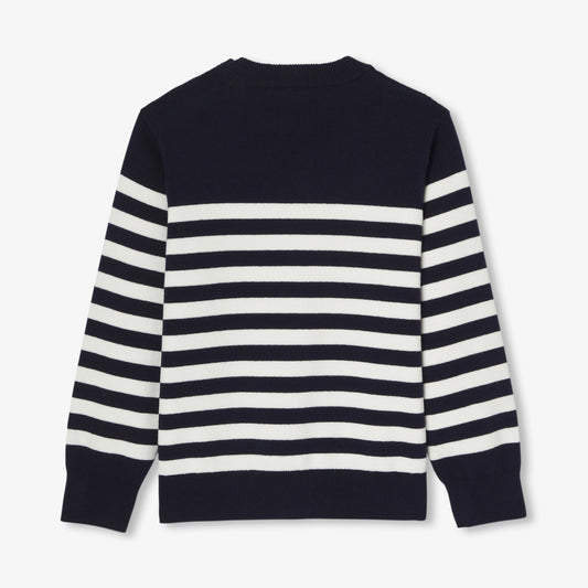 Child sailor sweater - Navy/White