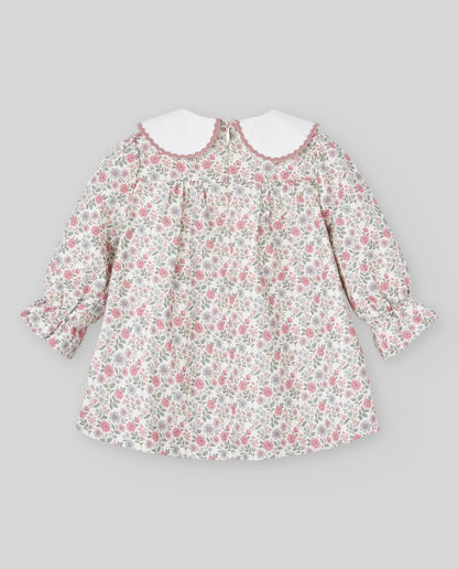Woven Newborn Dress LEDICIA- Mist Pink