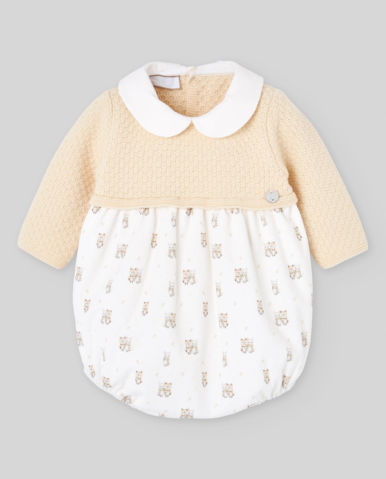 Knit Newborn Romper MEL