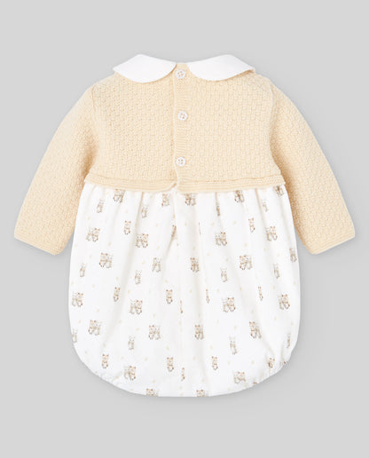 Knit Newborn Romper MEL