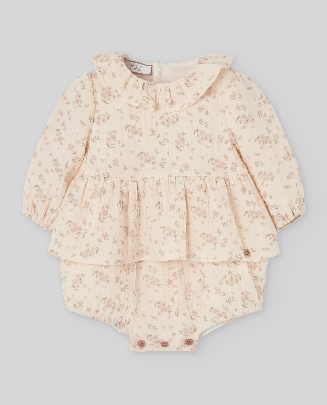 Woven Newborn Romper MONECA
