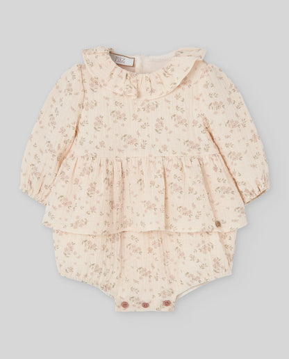 Woven Newborn Romper MONECA