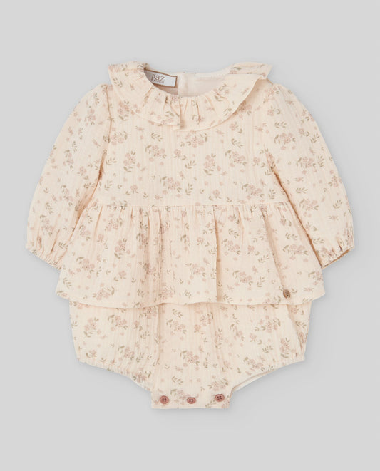 Woven Newborn Romper MONECA
