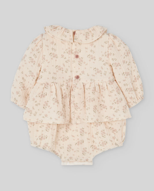 Woven Newborn Romper MONECA