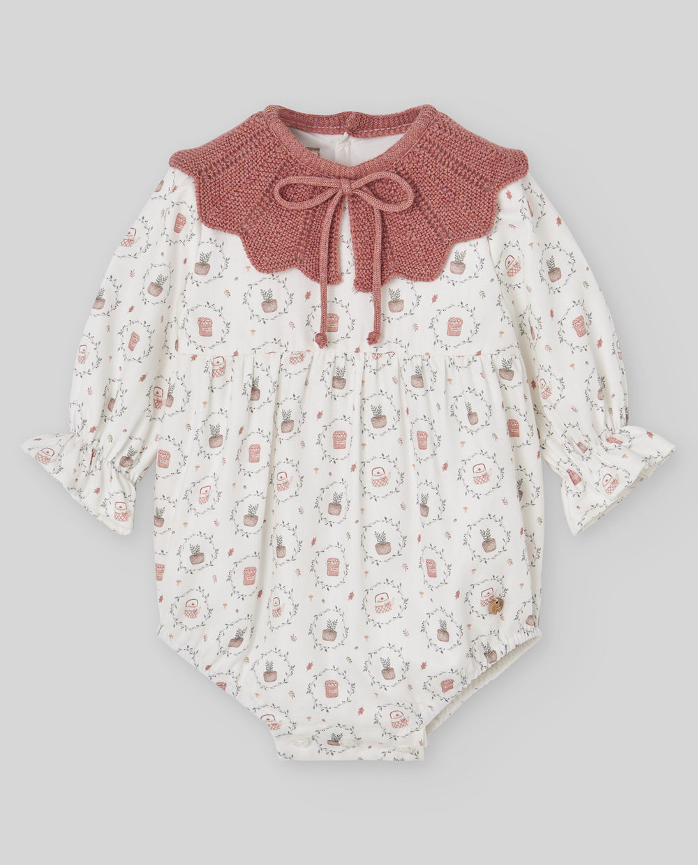Woven Newborn Romper LUMBRE