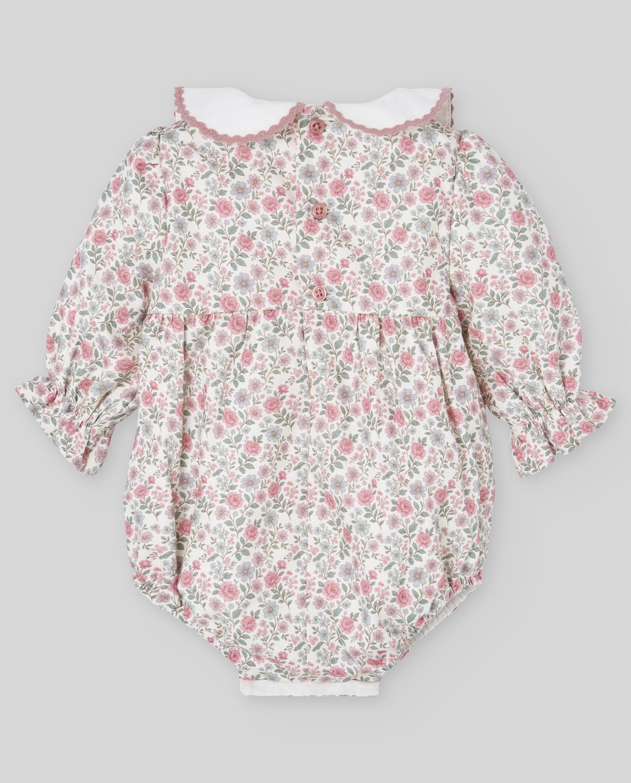 Woven Newborn Romper LEDICIA
