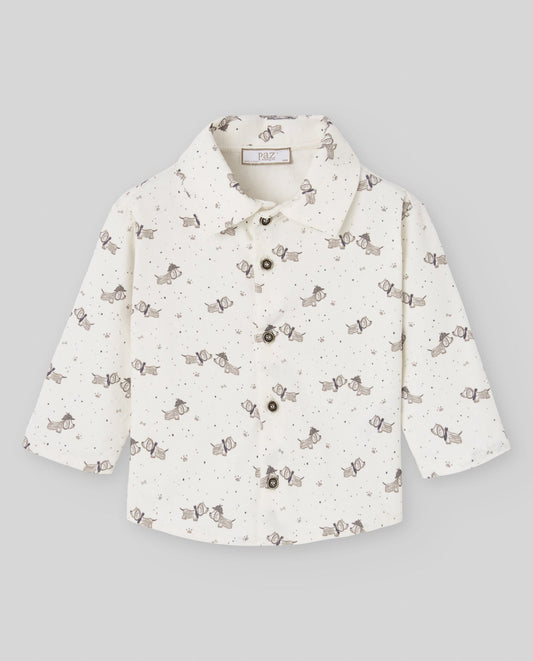 Woven Newborn Shirt NOZ