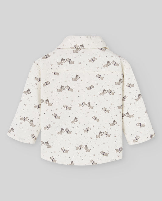 Woven Newborn Shirt NOZ