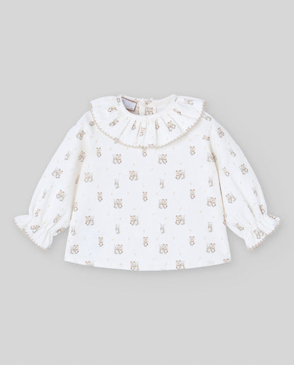 Woven Newborn Blouse MEL