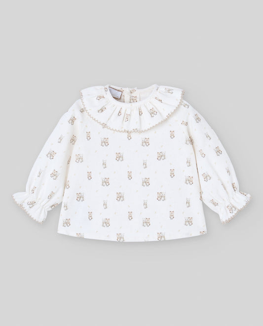 Woven Newborn Blouse MEL