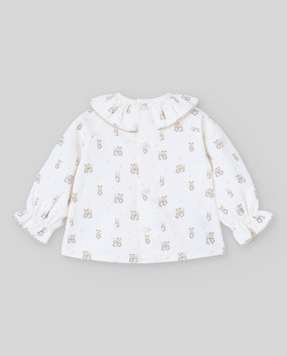 Woven Newborn Blouse MEL