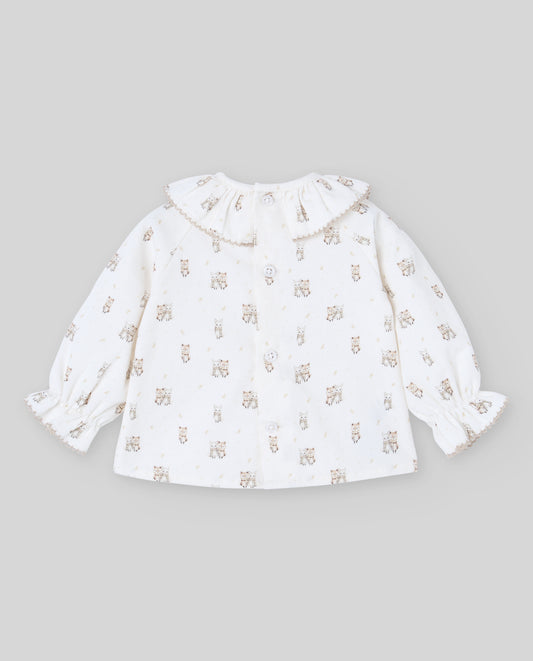 Woven Newborn Blouse MEL
