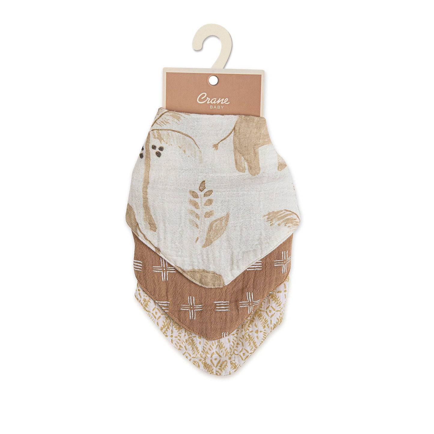 Kendi 3-Pc. Muslin Bib Set