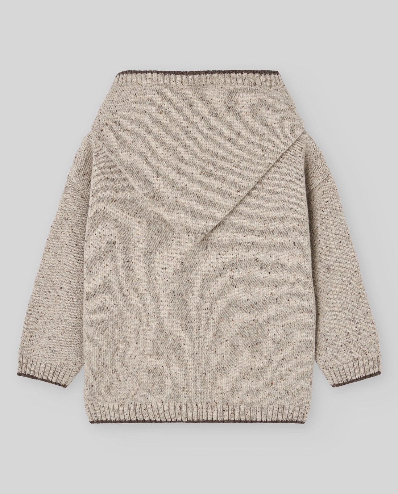 Knit Newborn Pullover NOZ - Hooded