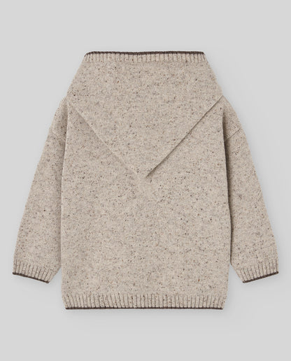 Knit Newborn Pullover NOZ - Hooded