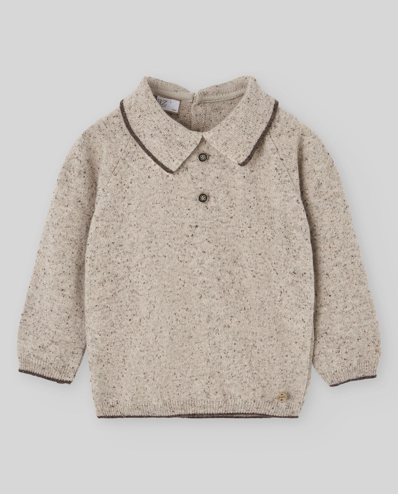 Knit Newborn Pullover NOZ - Polo