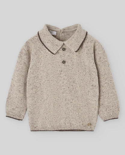 Knit Newborn Pullover NOZ - Polo