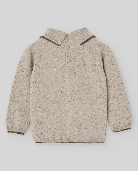 Knit Newborn Pullover NOZ - Polo