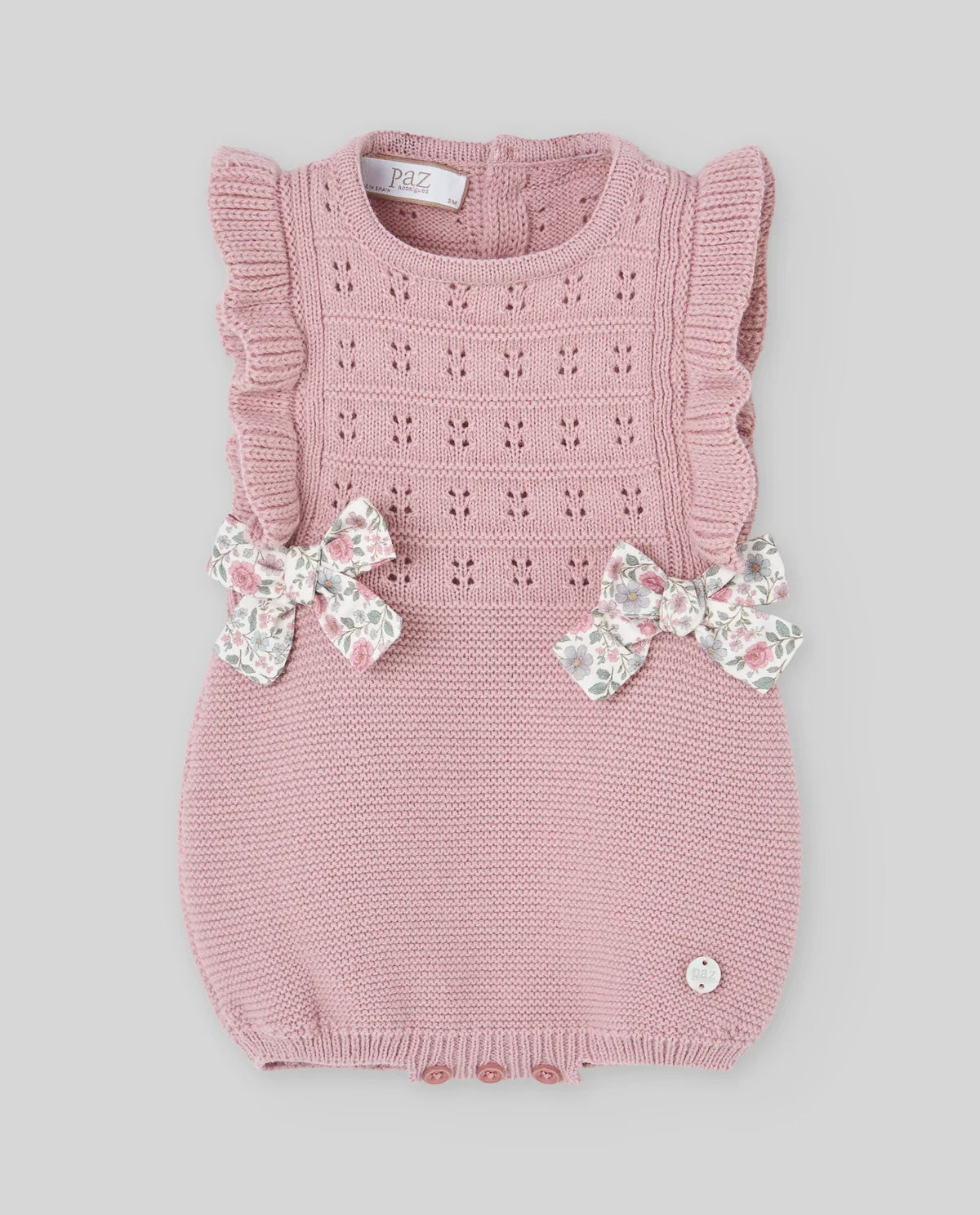 Wool knit romper LEDICIA