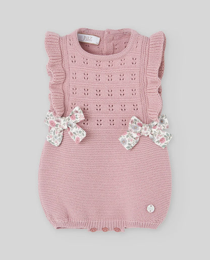 Wool knit romper LEDICIA