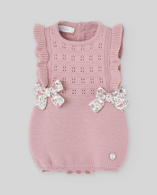 Wool knit romper LEDICIA