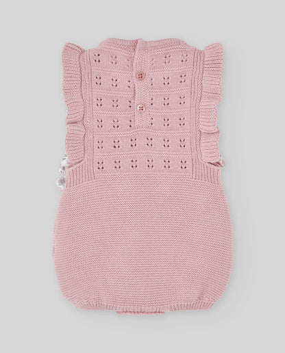 Wool knit romper LEDICIA