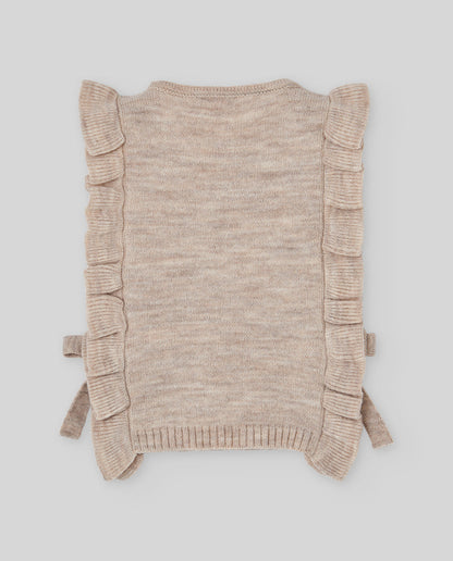 Knit Infant Girl Waistcoat LUMBRE