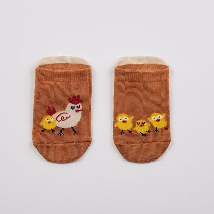 BabyRabbit Animal Socks Set: 1-3T