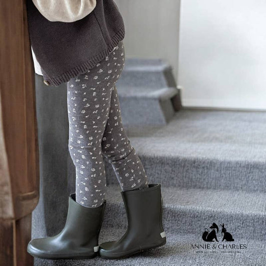 Annie & Charles® Leggings FLOWERS, organic cotton