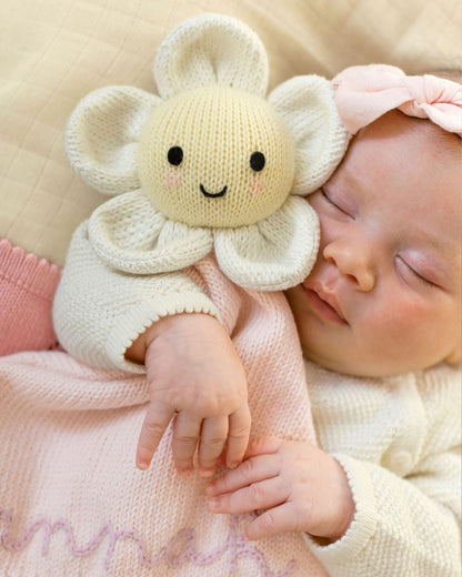 Baby daisy lovey (ivory)