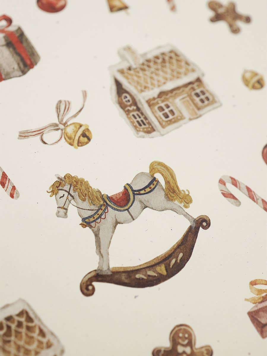 Gift wrapping paper: Ginger Tale