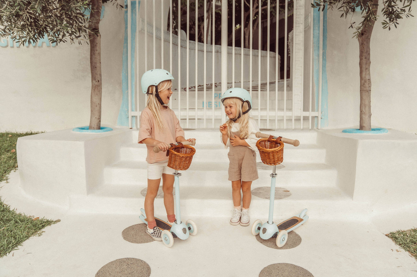 BANWOOD 3-WHEEL SCOOTER VINTAGE - PALE MINT