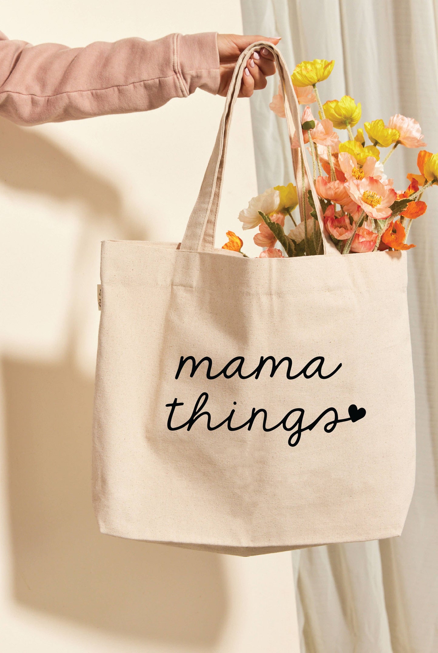 MAMA THINGS Canvas Tote Bag
