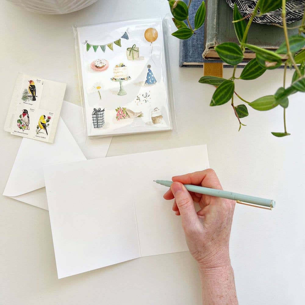 Celebrate notecards: Single card