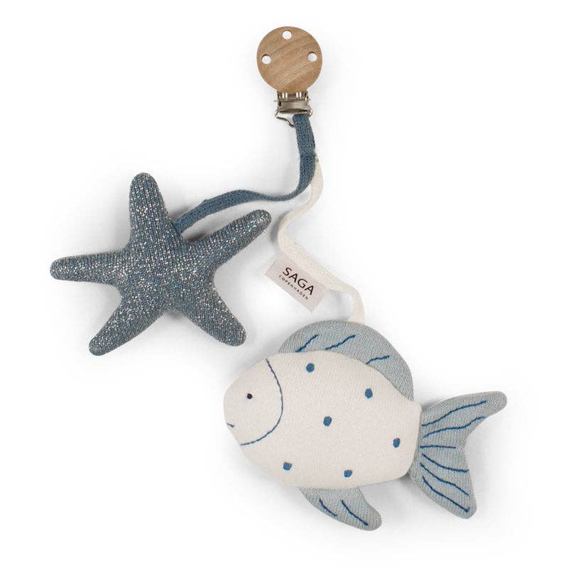 Baby Gift Box - Shades of Aqua Sea - Sustainable & Organic